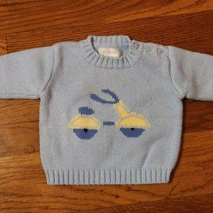 Gymboree 3-6 month Scooter long-sleeved pull over sweater -Vintage